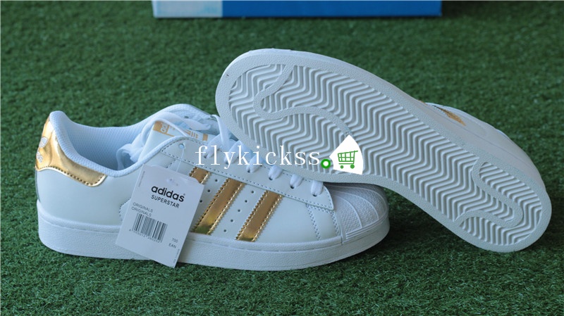 Adidas Superstar White Golden B39399